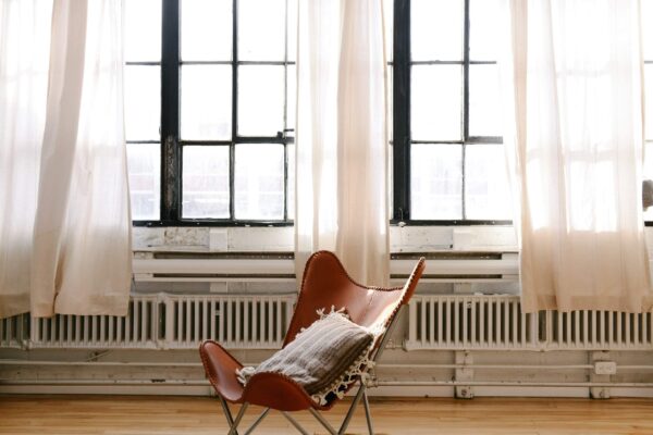 Silla de Cuero de diseñador Francisco Quilodrán